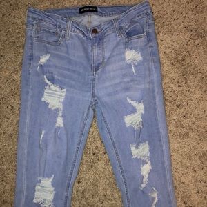 Fashion Nova ripped jeans